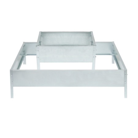 Galled flowerbed, 2 tiers, 50 × 50 cm, 100 × 100 cm, “quadro”, Greengo-7