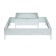 Galled flowerbed, 2 tiers, 50 × 50 cm, 100 × 100 cm, “quadro”, Greengo