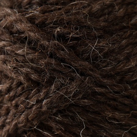 Yarn "Selena" 100% wool 160m/100g (251 brown)-2