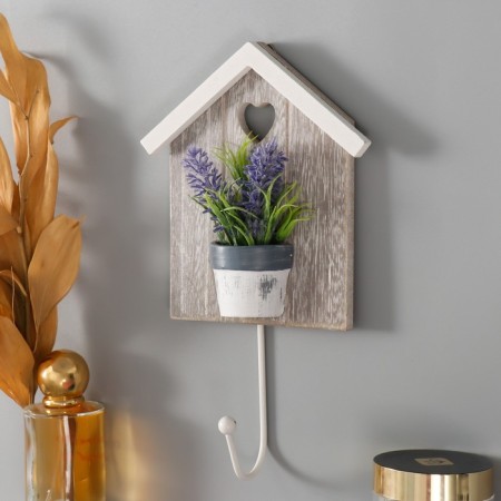 Decorative tree "Lavender in a pot" 24.5x13.3 cm-1