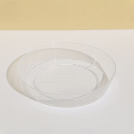 Patron for the pot, d = 10 cm, plastic, transparent