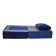 A craft armchair with a banquet "Porter", size 100x100x90 cm, velor, cobalt