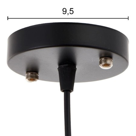 Lamp Bayerlux 34520/1 E27 40W Black 14x14x28-128 cm-5