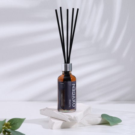 Diffusor aromatic Oxygen Home "Tobacco and Tonka", 50 ml, tobacco and thin-1