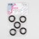 Karabin ring, d = 16/24 mm, thickness - 4 mm, 5 pcs, black nickel color