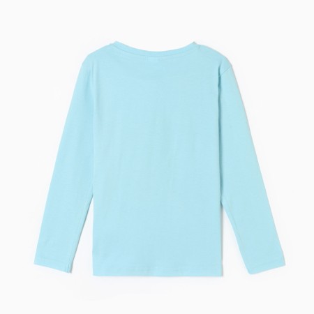 Long sleeve T-shirt "Cold heart", Disney, height 98-104, blue-8