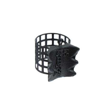 Metal hand-feeder X-Feeder ME Grip M Perfo, color Matt Black, 50 g, 28 ml-1