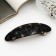 Halfish hair clip "Toliman" glare, 8 cm