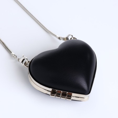 Female bag on a magnet, black color-6