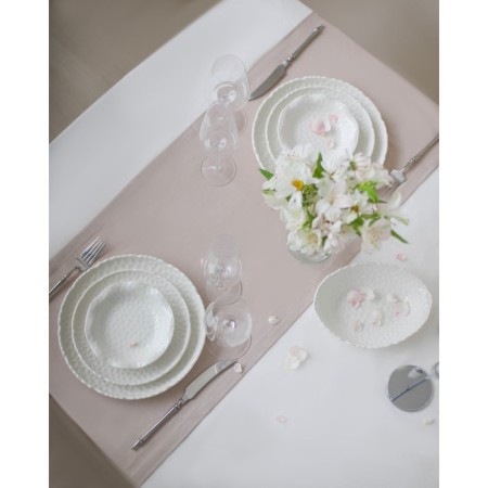 Poramic pies “Airiousness”, 220 ml, D = 15 cm, white color-5