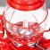 Kerosene lamp decorative red 9.5x12.5x19 cm risalux
