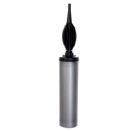 Manual pump for balloons, color silver, 1 pc.-1