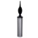 Manual pump for balloons, color silver, 1 pc.