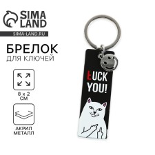 Acrylic key a keychain, the plate 