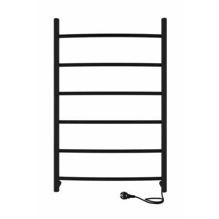 Electric towel Indigo ARC, 800x500 mm, hidden installation, black-1