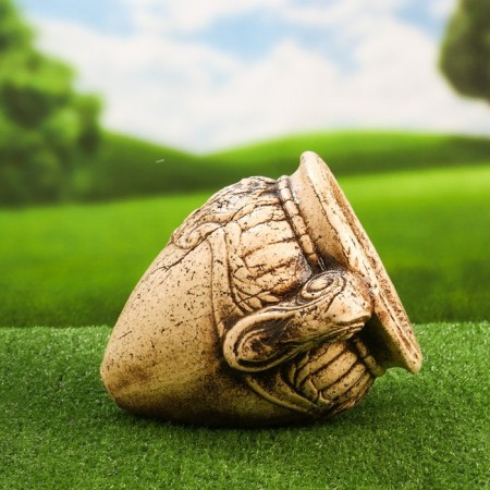 Figure Kashpo "Camera" lying, 21x24cm, mix-2