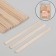 Spit for depilation, wooden, 14 × 1 cm, 50 pcs