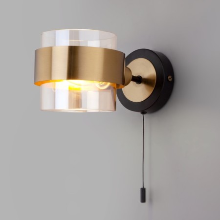 Wall lamp in the style of ARCADA loft, 60W, E14, 21.5x13x13 cm