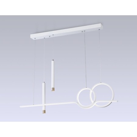 LED LED suspension with the Ambrella Light, Linetech, FL5393, LED, 62 W, ​​4650LUM, 3000-6400K, white color.-1