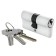 The cylinder is key 60c w, 60 mm, white