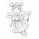 Fairys. Coloring for kids