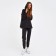 Female set (sweatshirt, pants) minku: Home Comfort Black color, rr 42