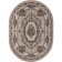Oval Merinos Gavana carpet, size 180x250 cm, color Beige