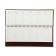 Planing UNDERTICTED 64 sheets on the crest, solid boumvil cover, block 70 g/m2, brown