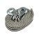 Towing cable, 7 tons, 4.5 m, 2 hook mix
