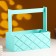 Wooden Kashpo "Hellas Large, Pack", with a pen, 25 × 12.5 × 10 (25) cm Tiffany