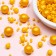 Sprinking confectionery with a soft center "Pearls", gold, 50 g