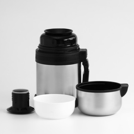 Thermos universal, 600 ml, on a belt, retains heat 10 hours, 12.5 x 19 cm-1