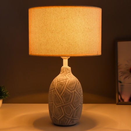 Table lamp "Isolda" E27 40W gray 25x25x38.5 cm Risalux-1