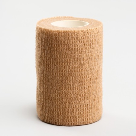 The bandage is self -fixed with a bitter impregnation, 7.5 cm, max. Extensibility 4.5 m, beige-1