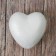 Figure for crafts and decoration "Heart" set 4 pcs., Size 1 pc: 5.5 × 5.5 cm