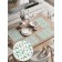 Set of napkins for setting the table "Field flowers", rectangular, rounded edges, size 30x46 cm, 4 pcs