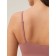 Female top on thin adjustable straps Mirey, size 48, pink color
