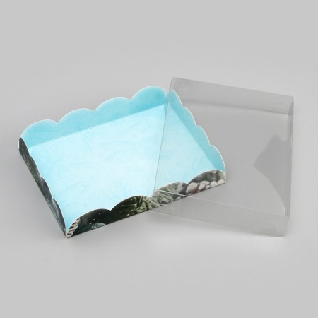 Bearbox, confectionery packaging, "Happy New Year!", 14 x 10.5 x 2.5 cm, New Year