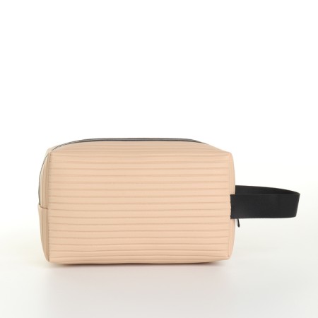 Lightning cosmetic bag, beige color-1