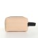 Lightning cosmetic bag, beige color