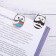 Magnetic bookmarks on the “cat deeds” substrate, 6 pcs.