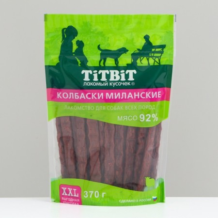 Titbit treat for dogs sausage Milan, for all rocks 370 g