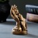 Figure "Tenderness" bronze / marble baby