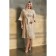 Female dress, size 52, beige color