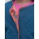 Bilateral jacket for girls, height 140 cm, jeans color