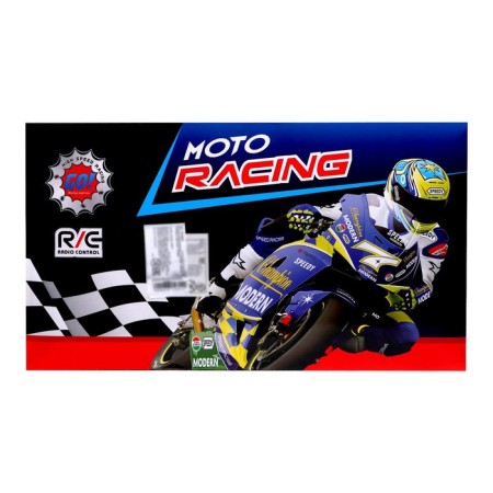 Radio -controlled motorcycle "Sportbike", works on batteries, red color-6
