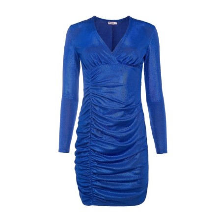 Women's dress Minaku: Partydress Blue Blue, Rr. 44-46-4