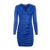 Women's dress Minaku: Partydress Blue Blue, Rr. 44-46