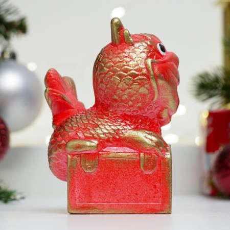 Figure "Red Dragon" 10x7cm-3