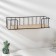 Sunny -7.8 × 34.7 × 13 cm shelf shelf, black color